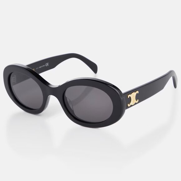 Celine Eyewear Triomphe 01 oval sunglasses - NWT! List Price $556 - Picture 1 of 4